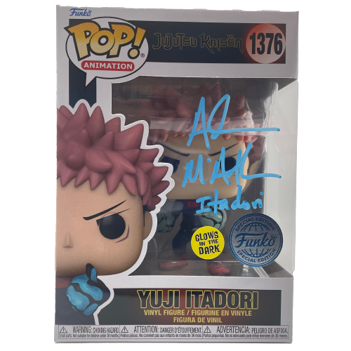 Yuji itadori funko factory pop signed